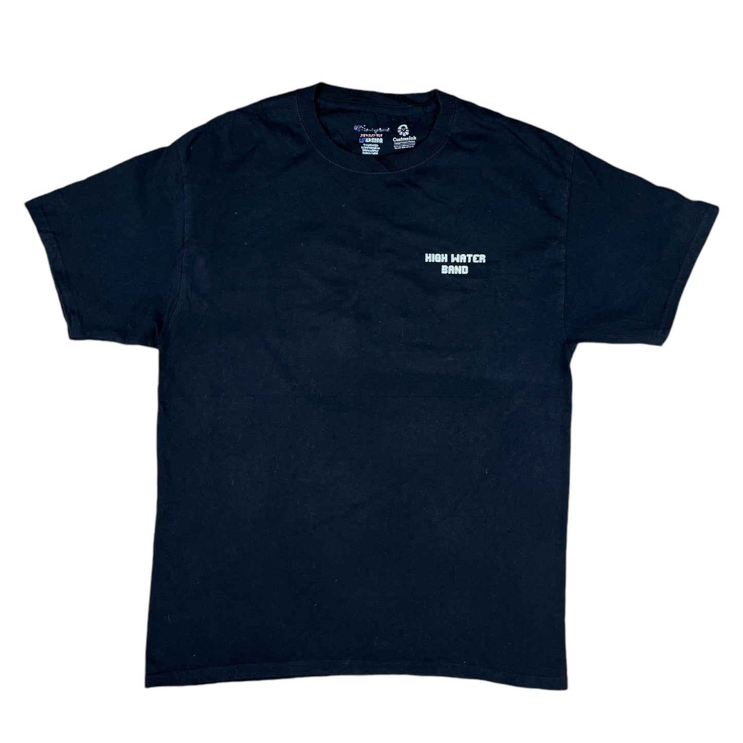 Vintage High Water Band T-Shirt Backprint (L)