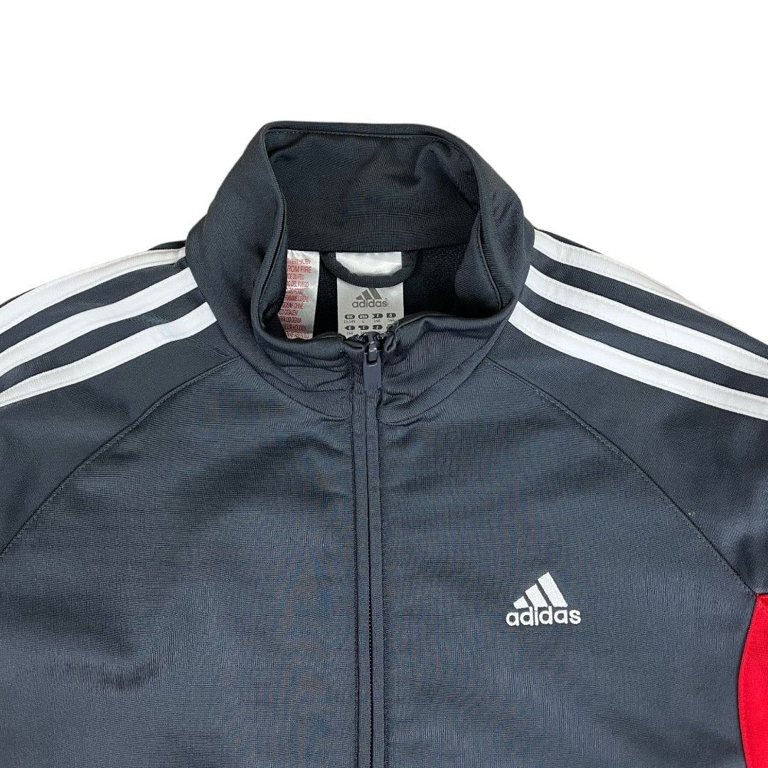 Adidas Trainingsjacke bestickt (S)