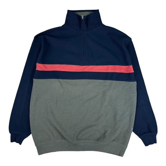 Vintage Half-Zip Sweater (XL)