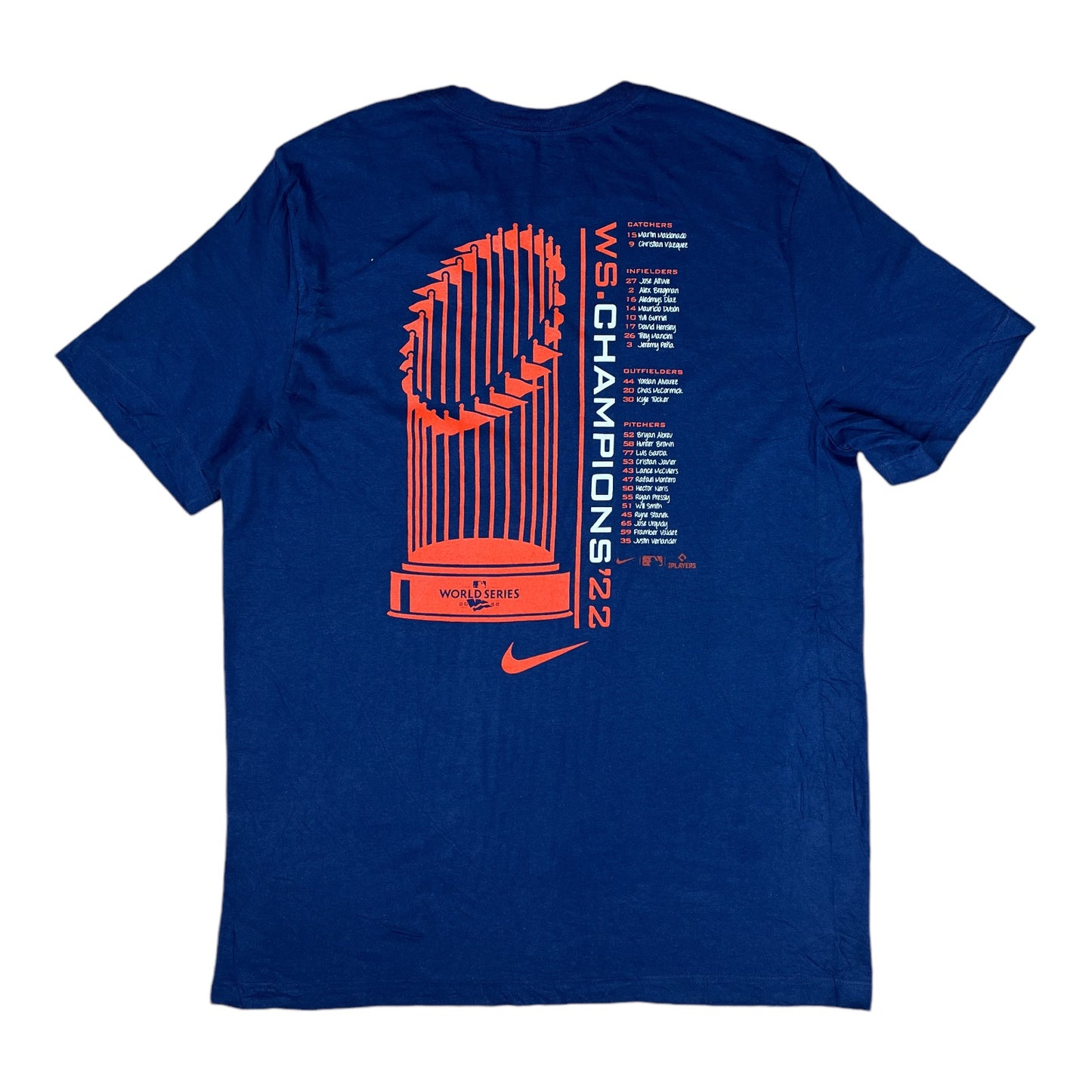 Nike Houston Astros Champion T-Shirt Backprint (M)