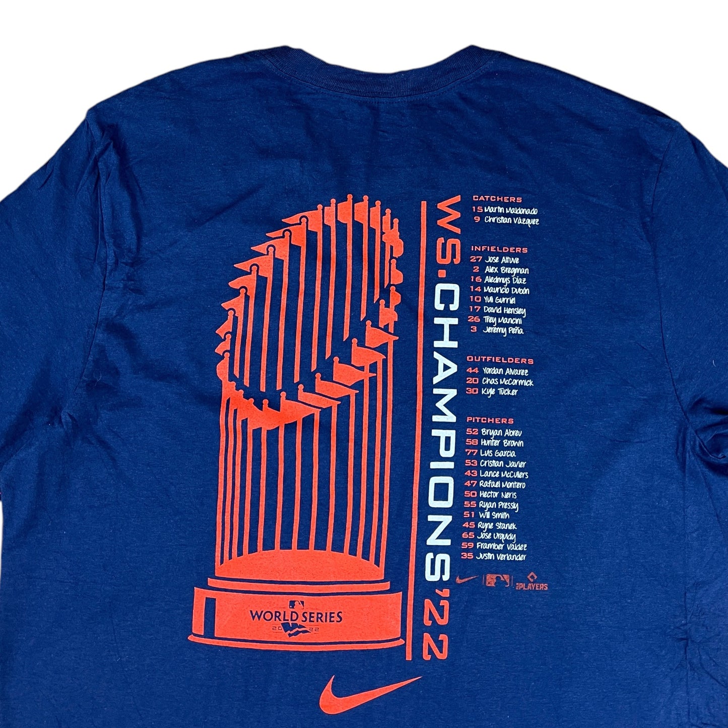 Nike Houston Astros Champion T-Shirt Backprint (M)