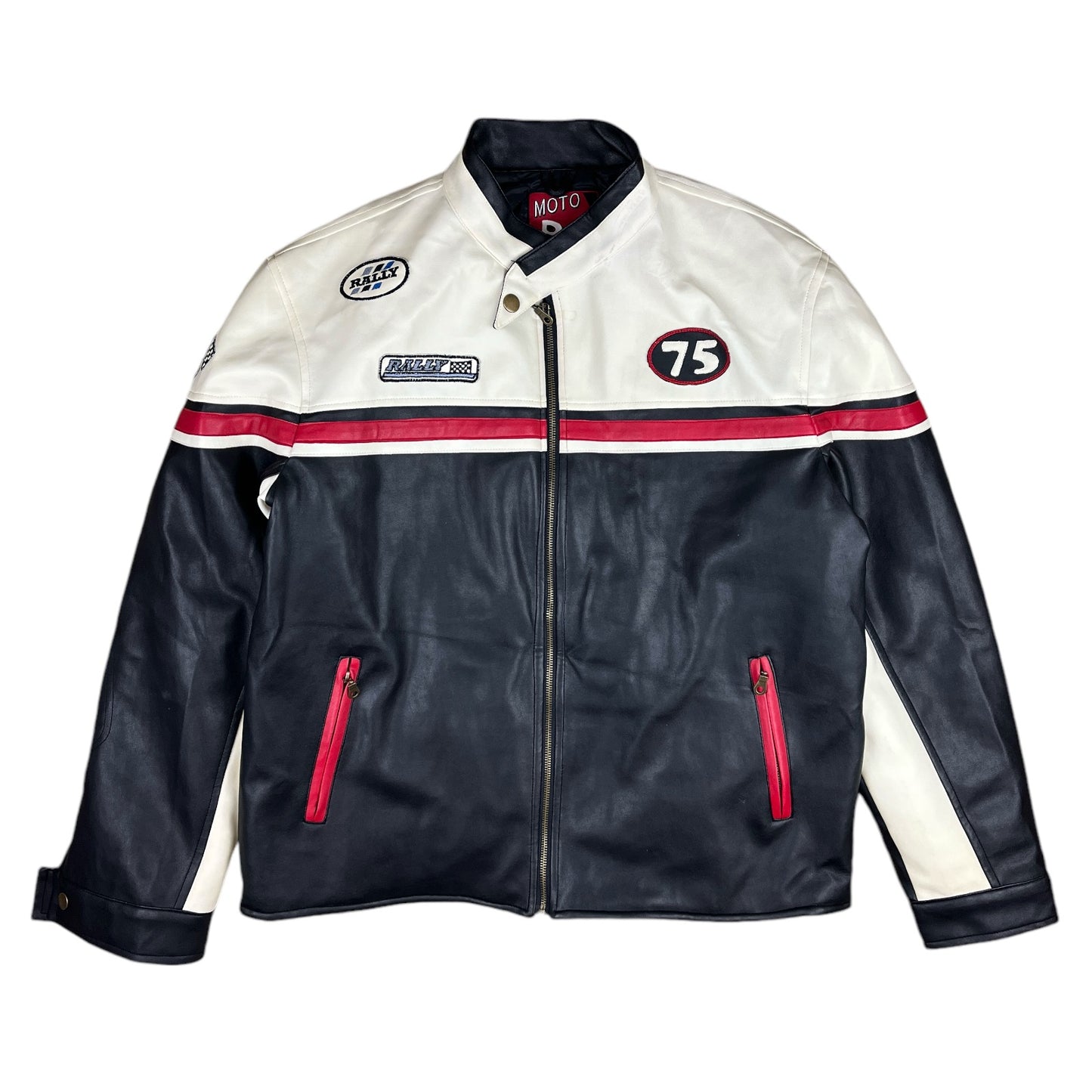 Vintage Bikerjacke (L)