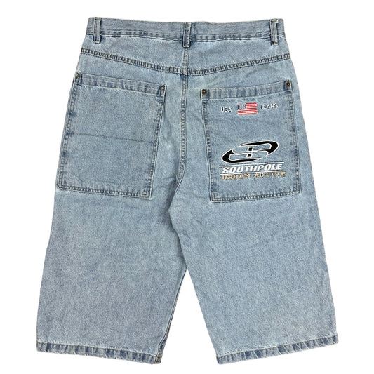 Southpole Baggy Pants Shorts bestickt (M)
