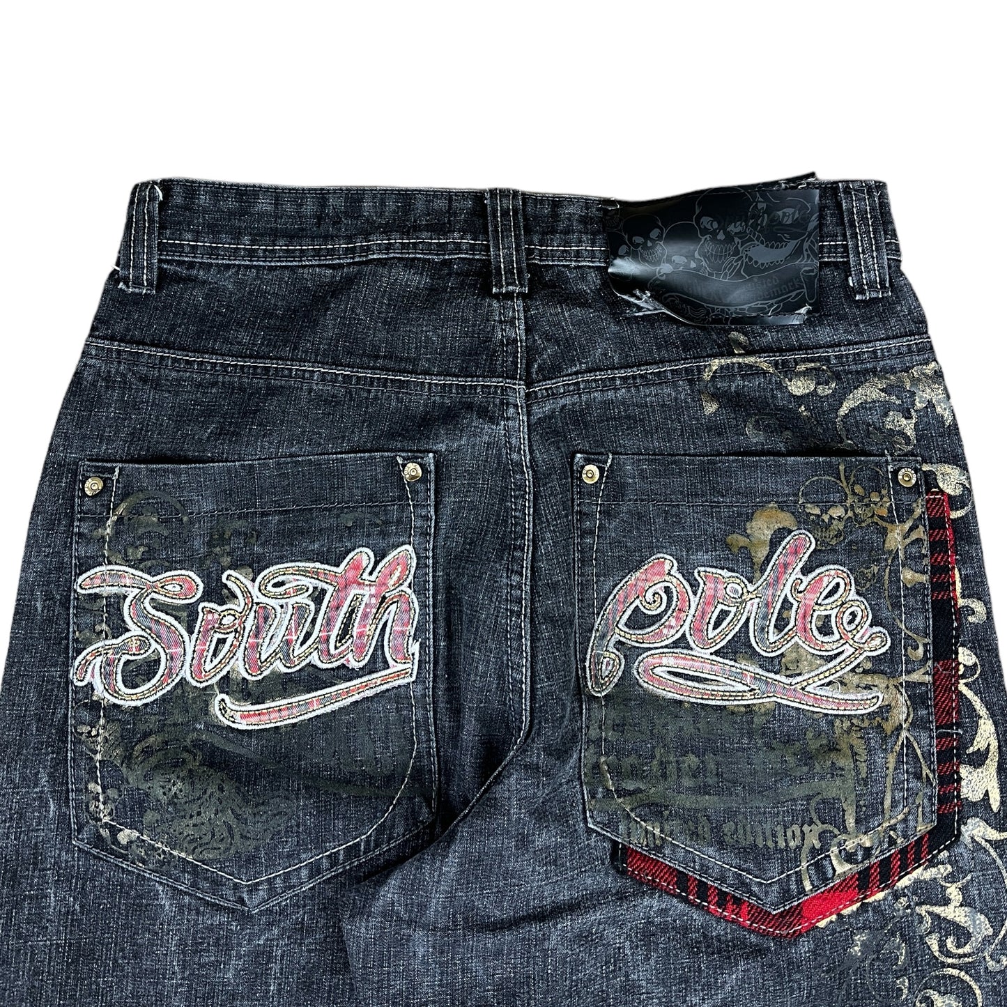 Vintage Southpole Baggy Jeans bestickt (M)