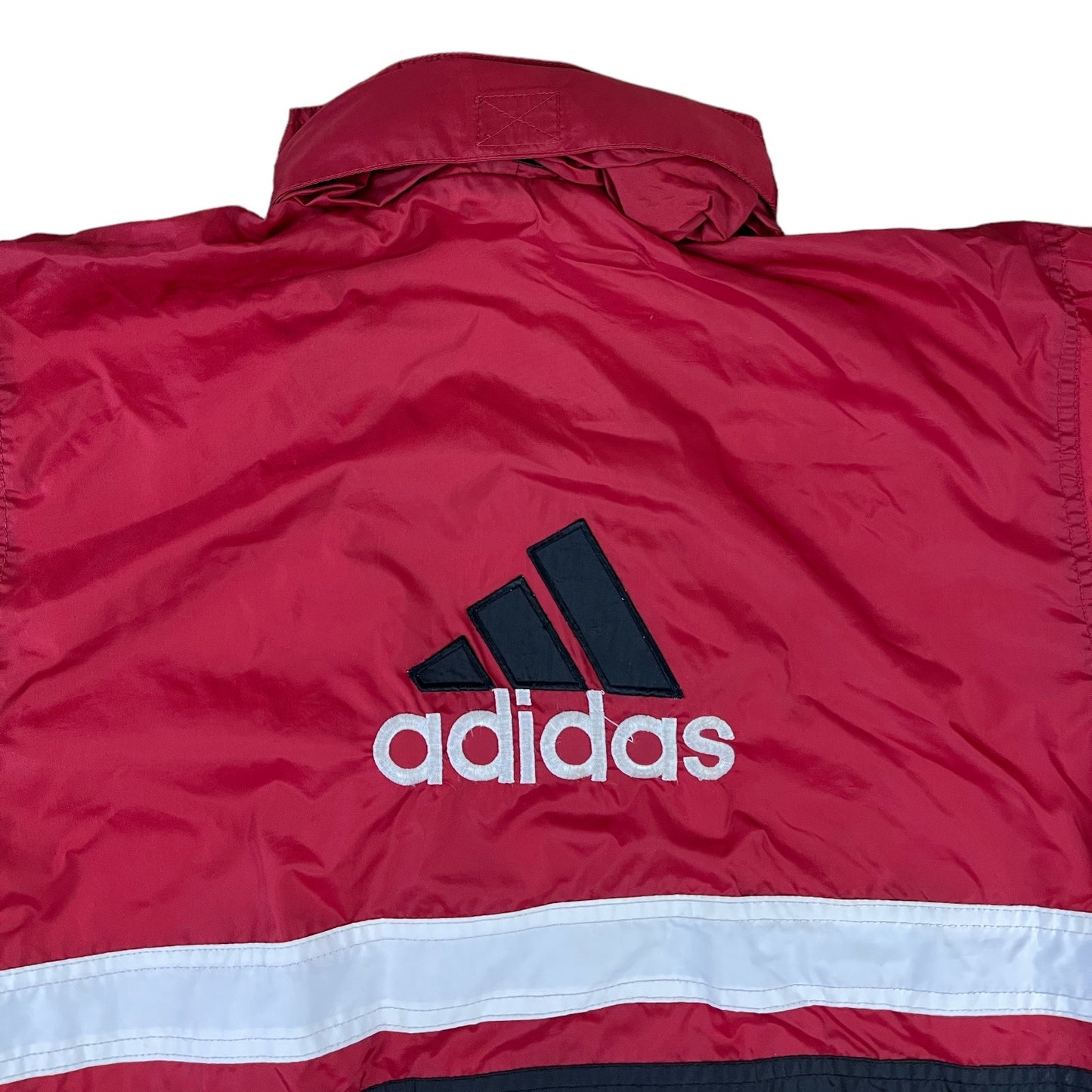 Vintage 90s Adidas Trackjacket bestickt (S)