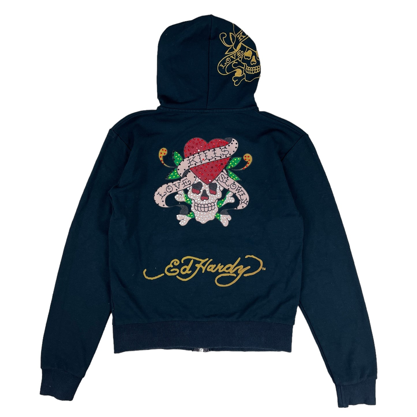 Y2k Ed Hardy Sweatjacke Damen (S)