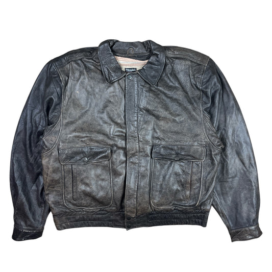 Vintage Lederjacke / Fliegerjacke (M)