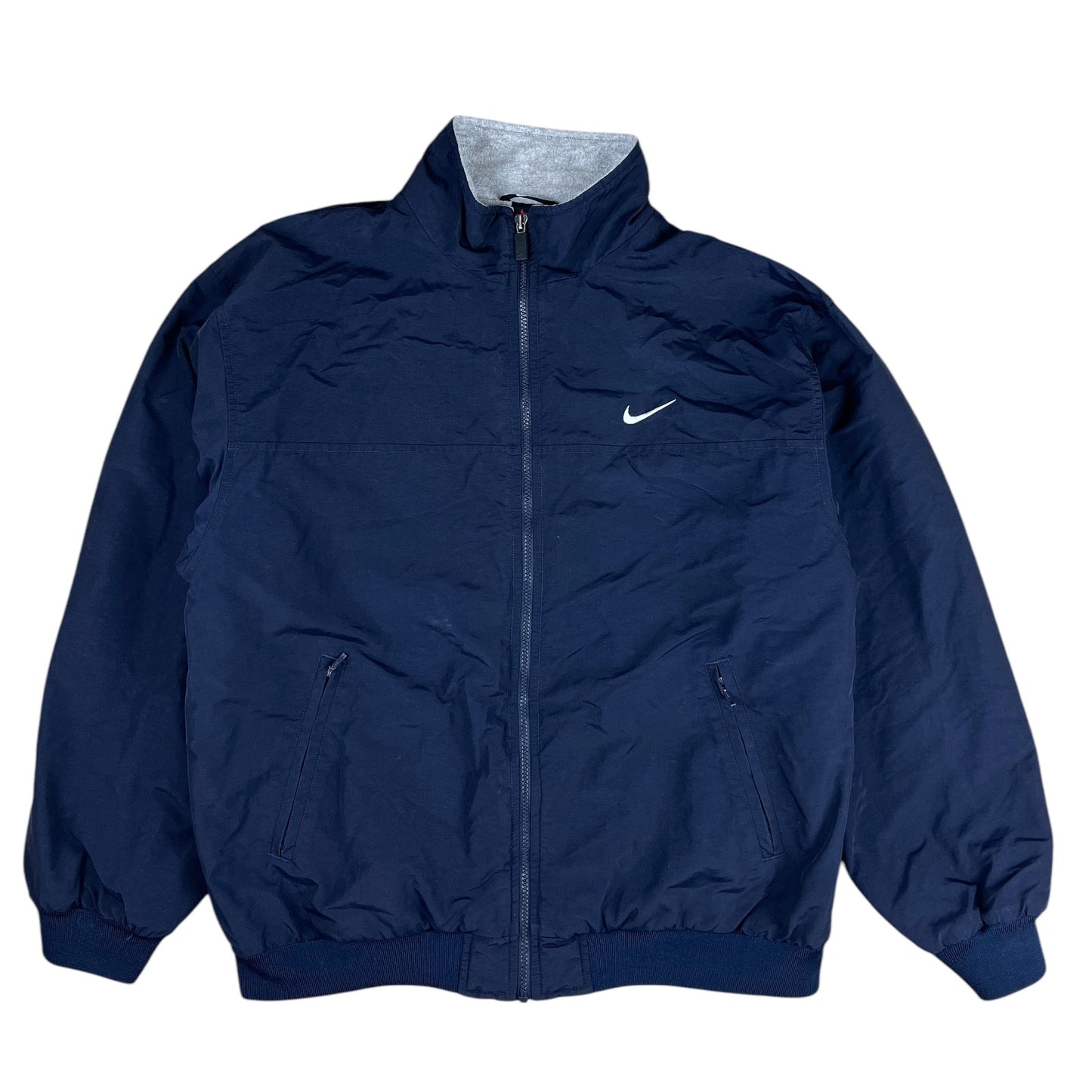 Vintage Nike Jacke gefüttert mit Fleece (L)