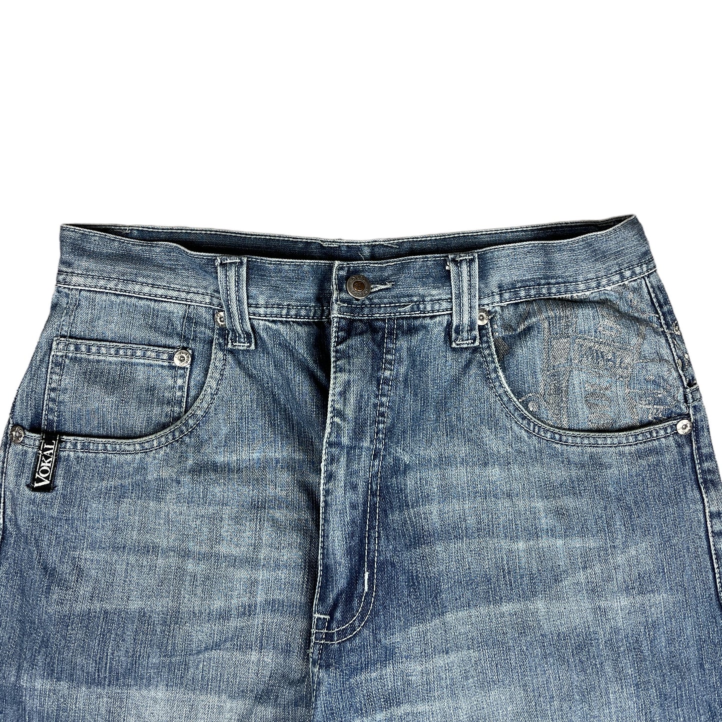 Vintage Vokal Hip Hop Baggy Jeans (M)