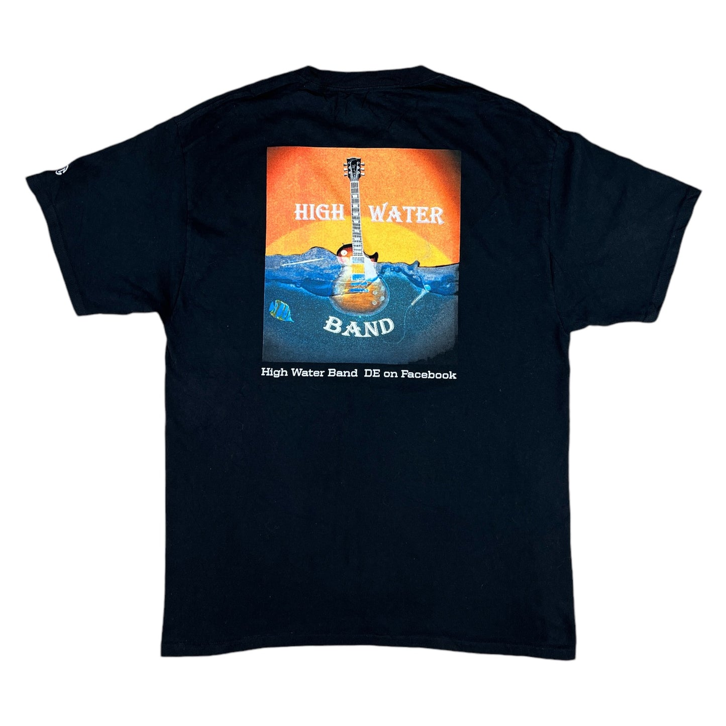 Vintage High Water Band T-Shirt Backprint (L)