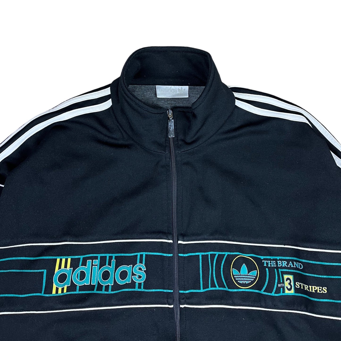 Vintage 80s Adidas Trainingsjacke (M)