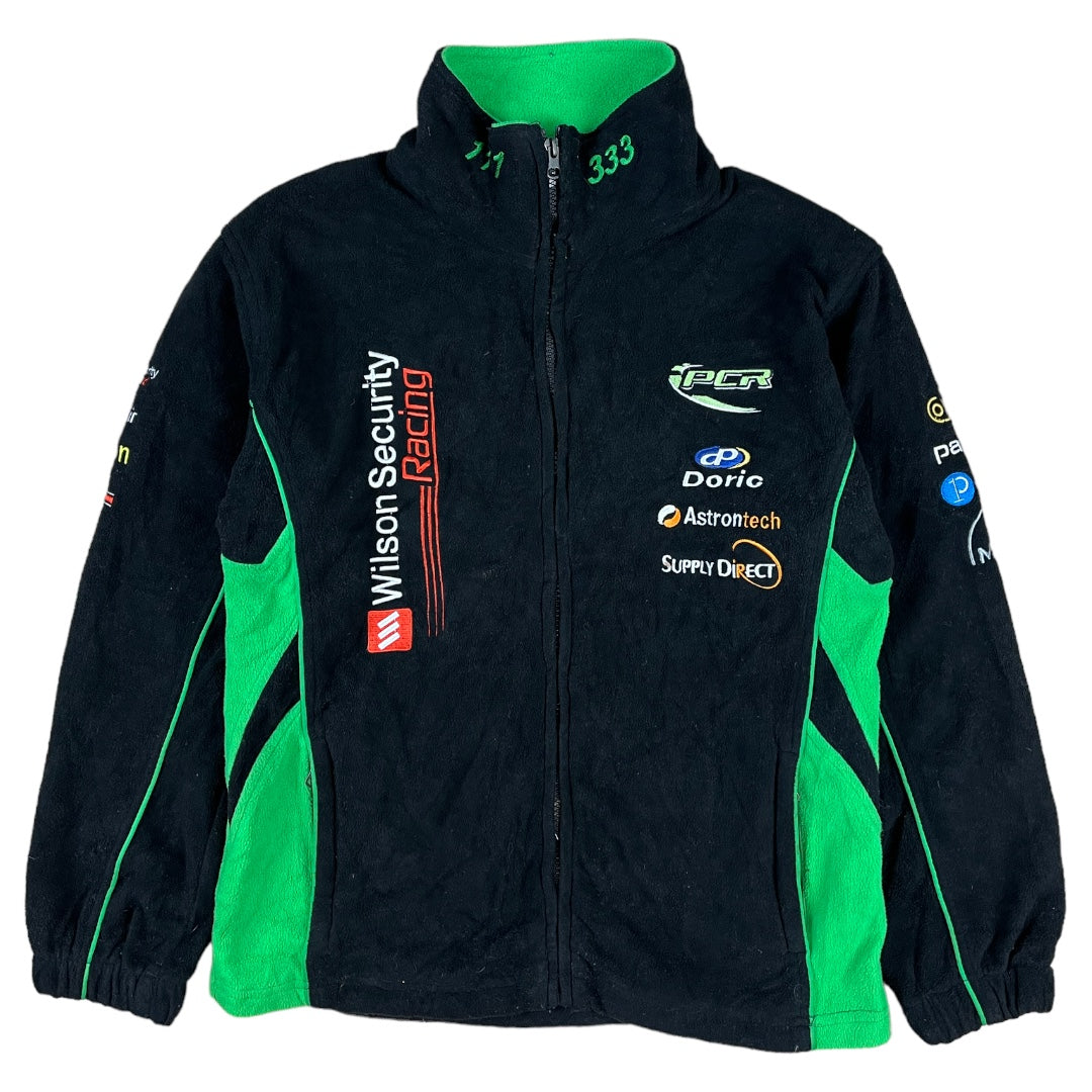 Fleece Racing Jacke bestickt (S/M)