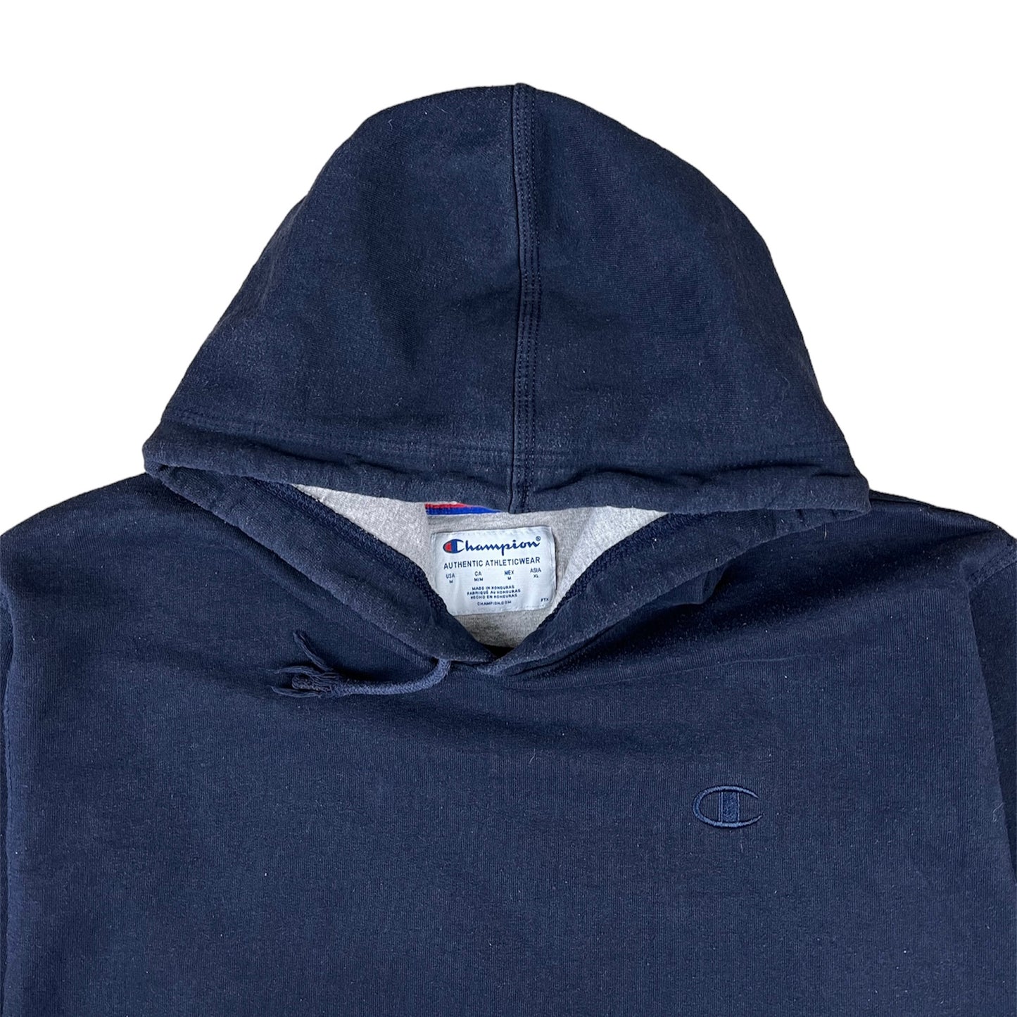 Champion Hoodie bestickt (M)