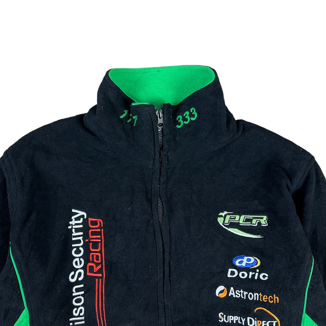 Fleece Racing Jacke bestickt (S/M)