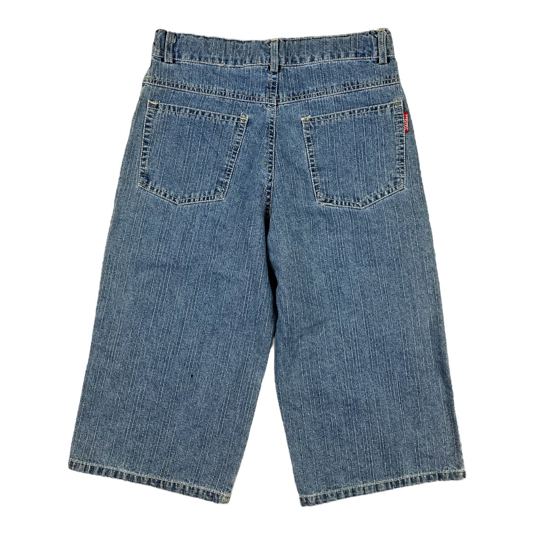 Vintage Hip Hop Baggy Jeans Shorts (XS/S)