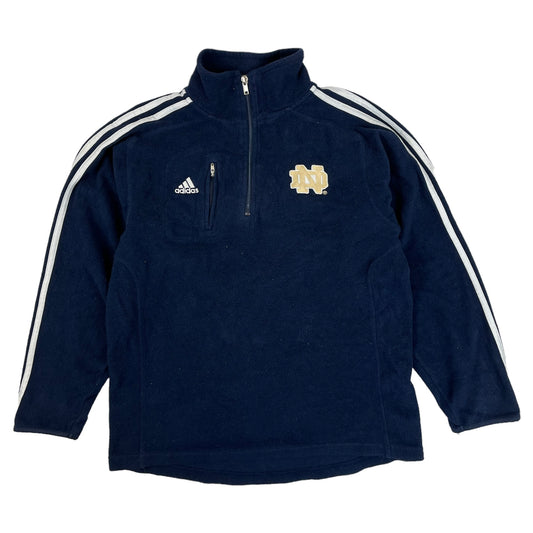 Adidas Notre Dame Fleece Half Zip Sweater (S)