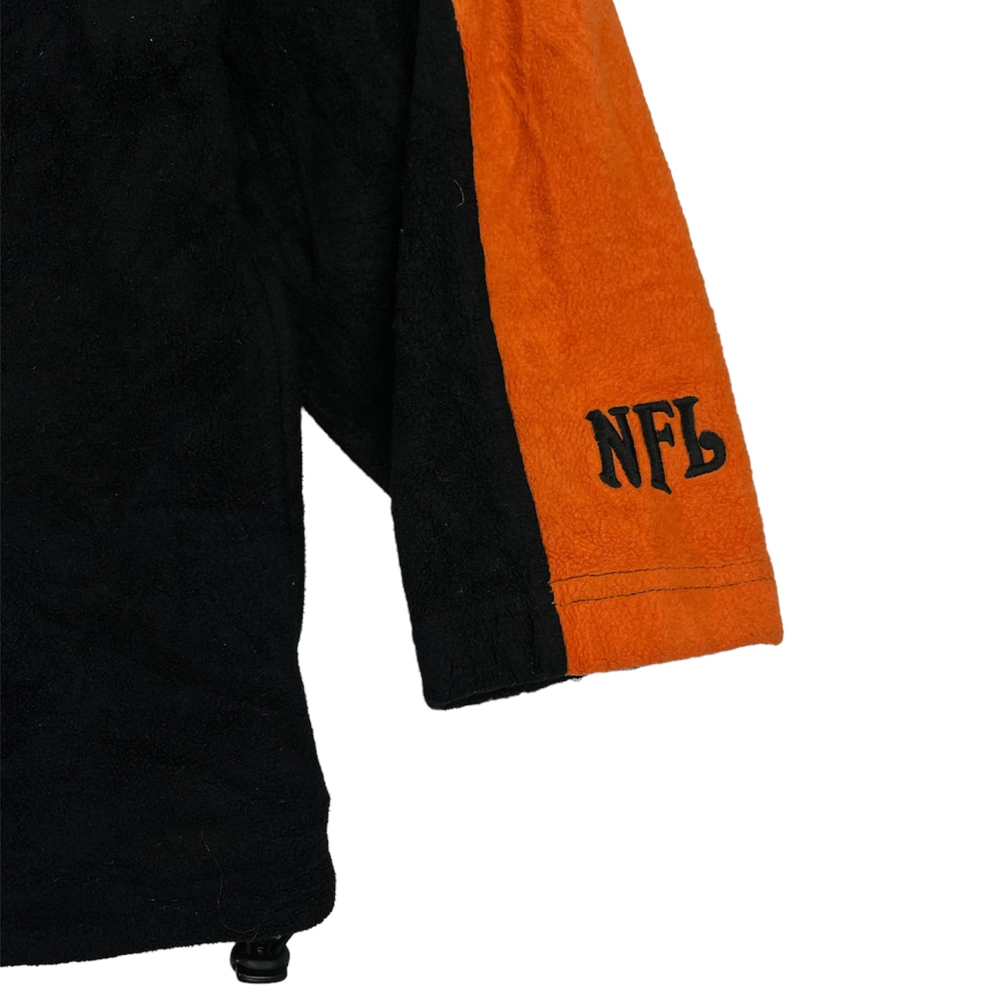 NFL Bengals Half Zip Fleece Sweater (XL)