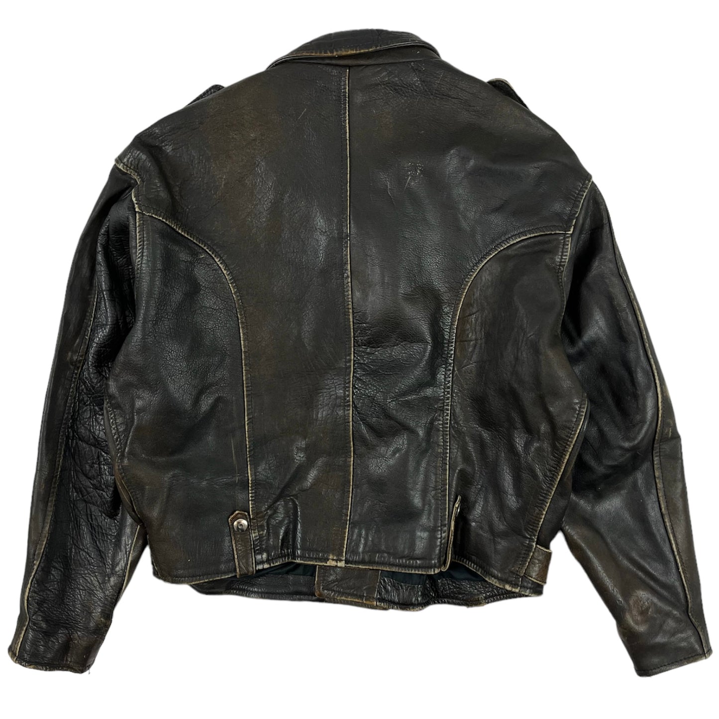 Vintage Bikerjacke Lederjacke (S)