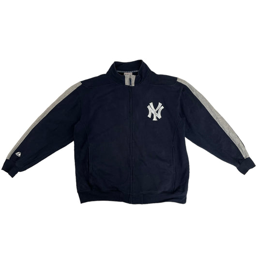 NFL Majestic NY Yankees Sweatjacke bestickt (XXL)