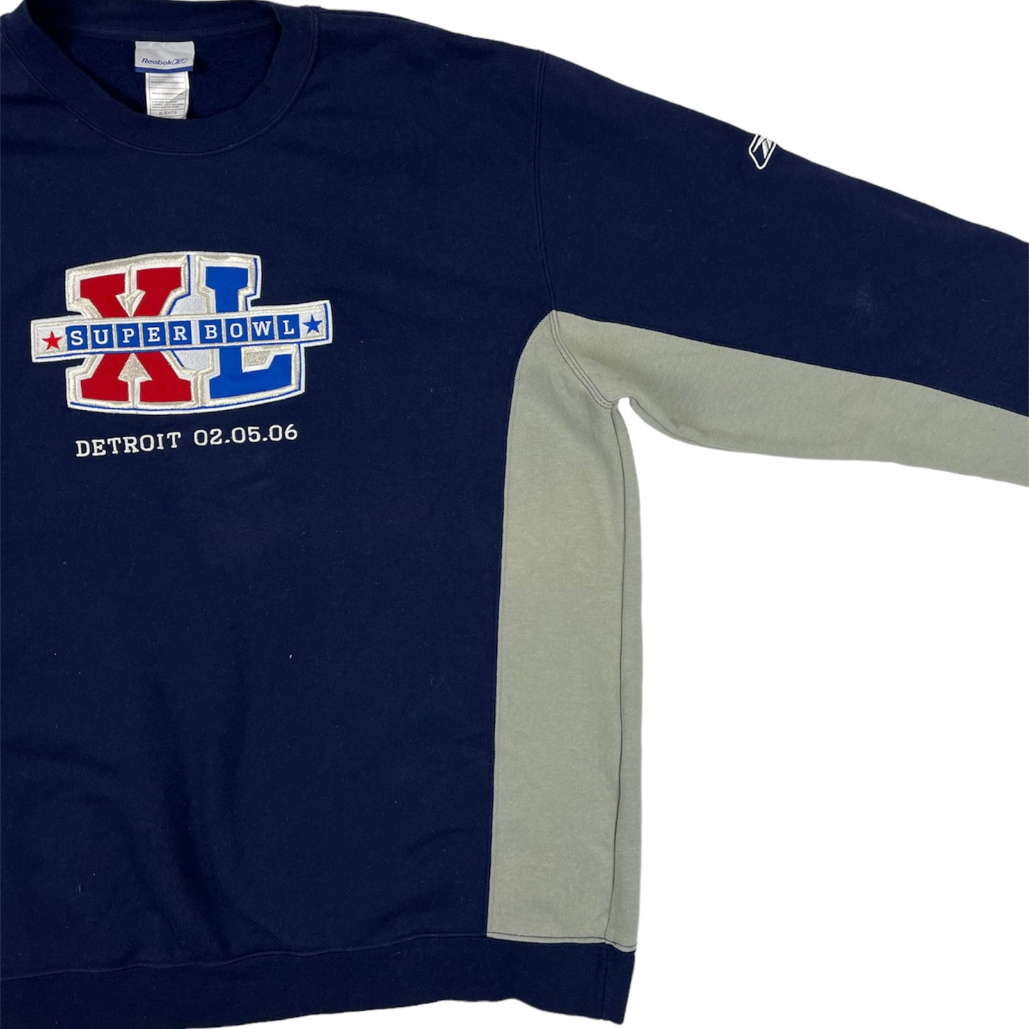 Super Bowl x Reebok Sweater bestickt (XL)