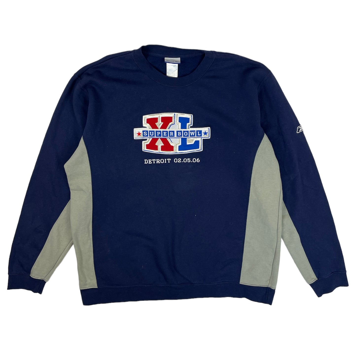 Super Bowl x Reebok Sweater bestickt (XL)