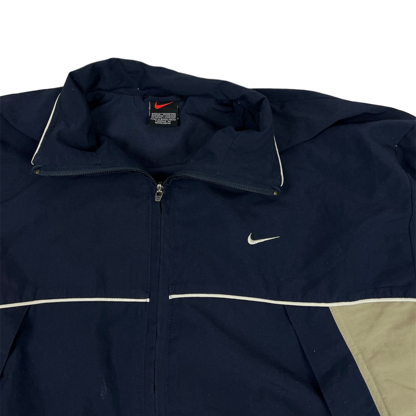 Vintage Nike Jacke Big Swoosh bestickt (M)