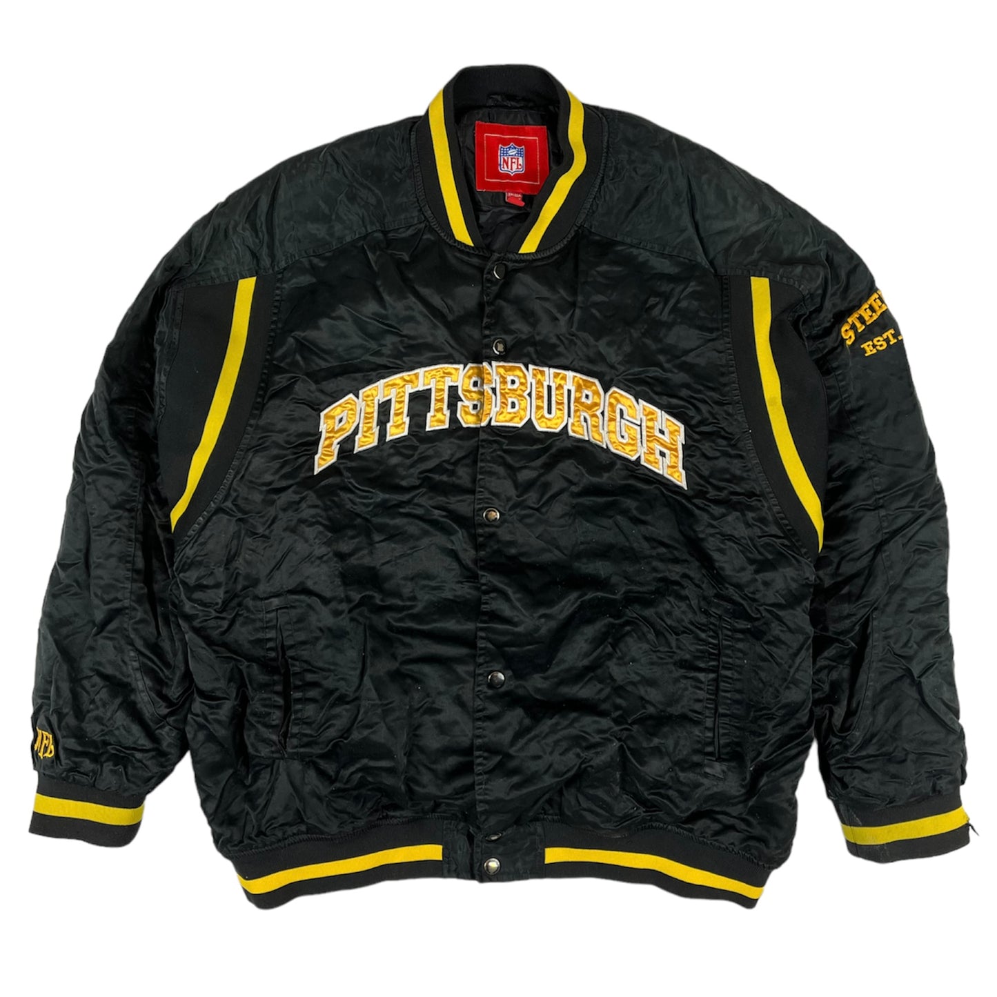 Vintage NFL Steelers College/ Bomberjacke (L)