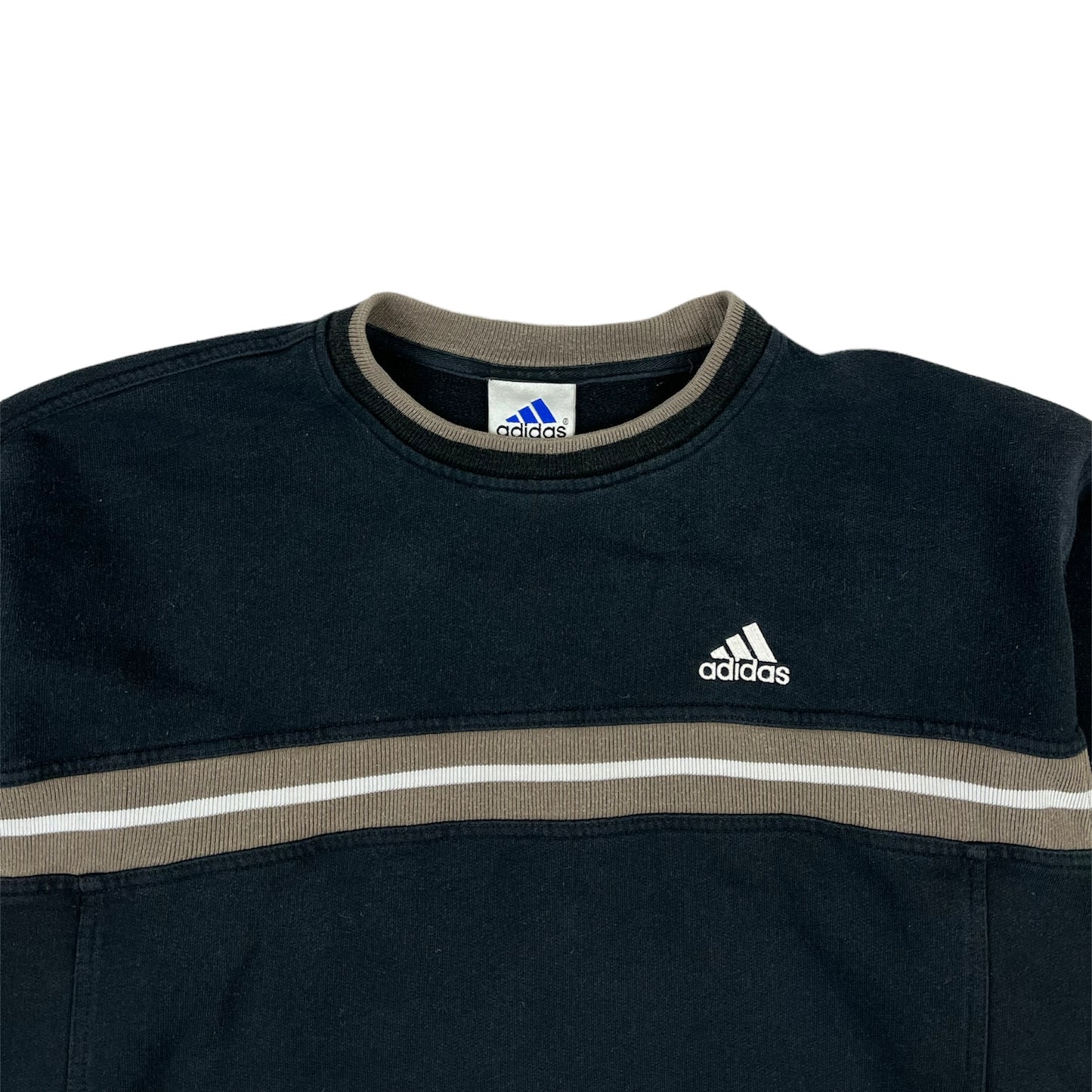 Vintage Adidas Sweater bestickt (M)