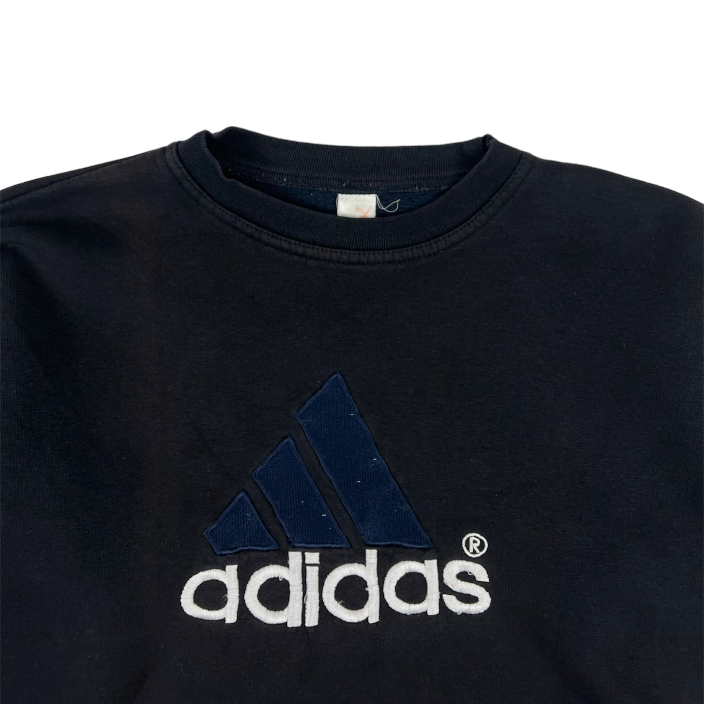 Vintage Adidas Sweater bestickt (S)