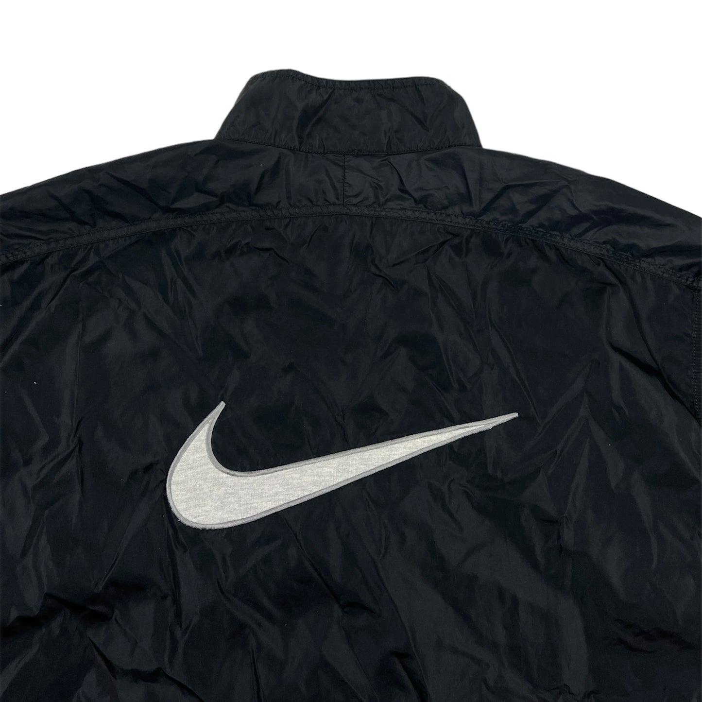 Vintage Nike Trackjacket/ Regenjacke Big Swoosh bestickt (M)