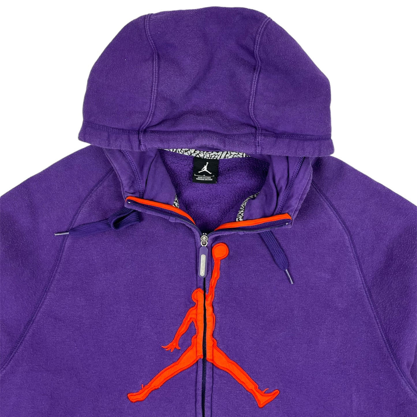 Vintage Jordan Sweatjacke bestickt (L)