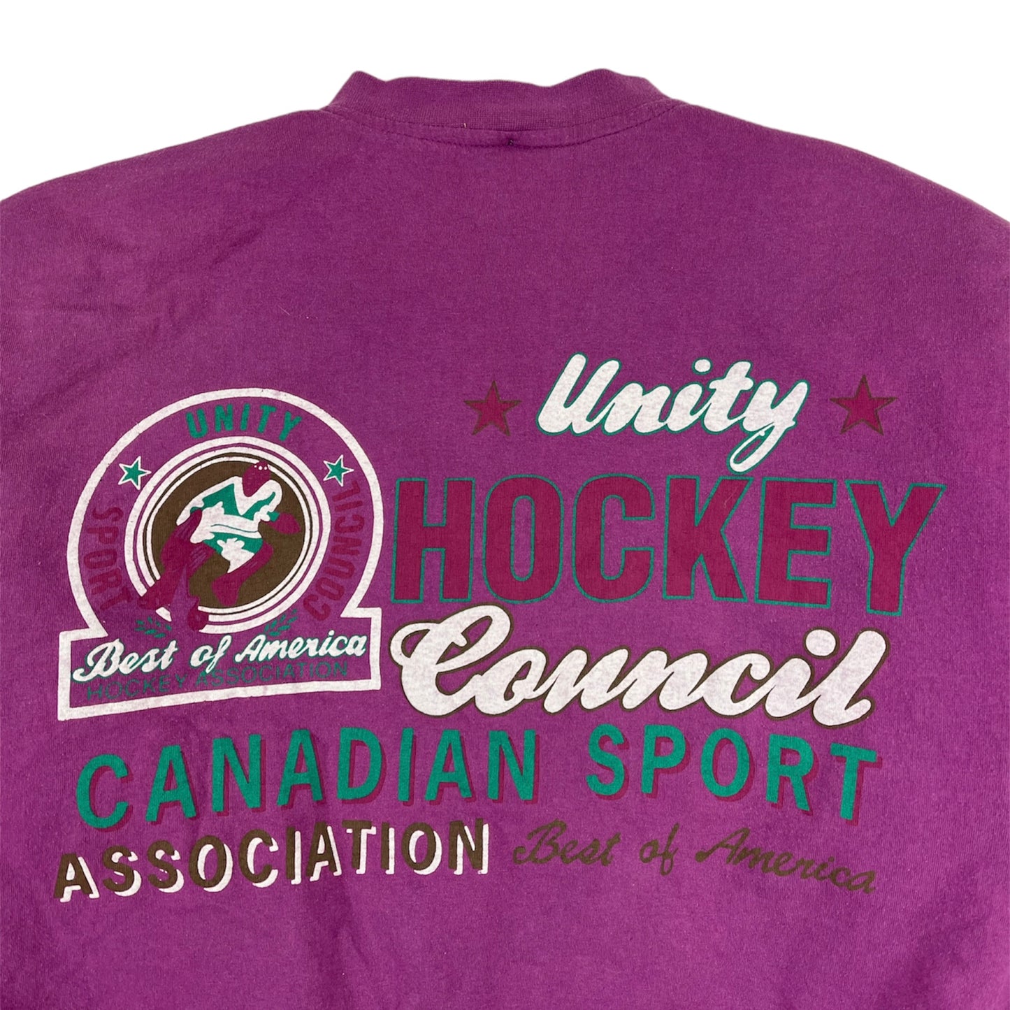 Vintage 90s Hockey Jacke (M)